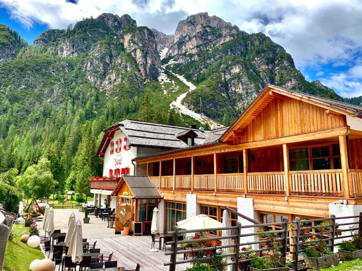 Alpin Natur Hotel Brueckele Prags Exteriör bild